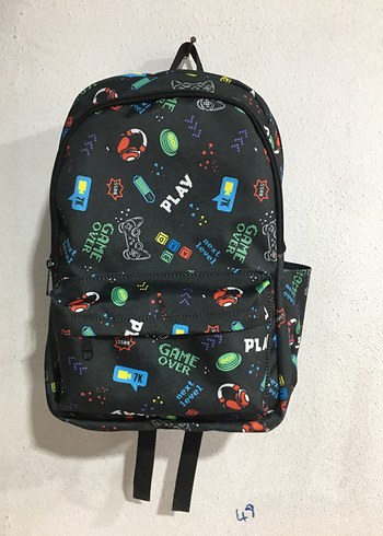 Renkli Çocuk Okul Çantası - Görsel 4