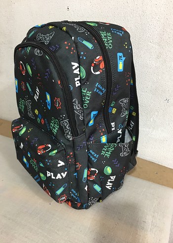 Renkli Çocuk Okul Çantası - Görsel 3