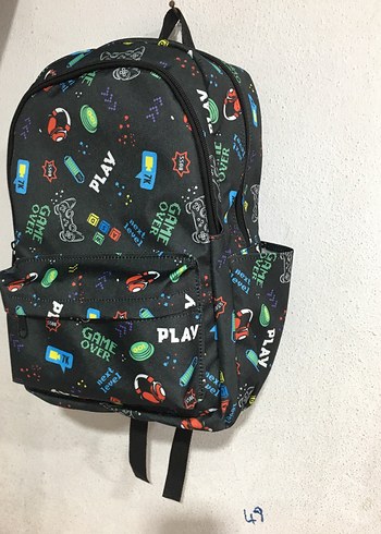 Renkli Çocuk Okul Çantası - Görsel 8