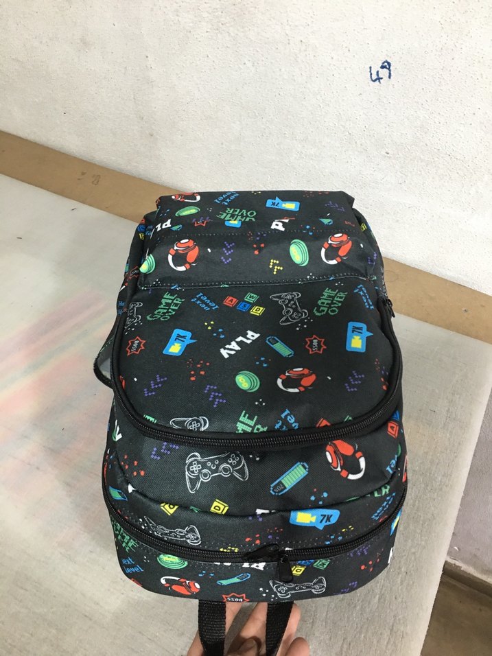 Renkli Çocuk Okul Çantası - Görsel 5