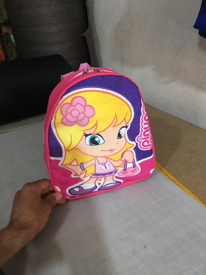 Renkli Pembe Çocuk Okul Çantası - Görsel 2