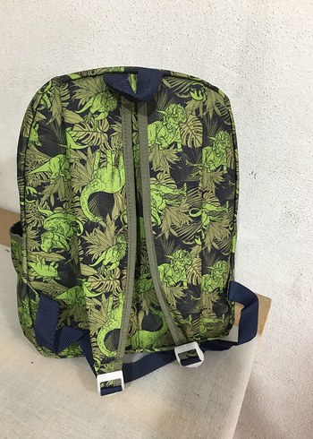 Renkli Desenli Yeşil Çocuk Okul Çantası - Görsel 5