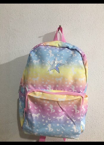 Pastel Renkli Çocuk Okul Çantası - Görsel 5