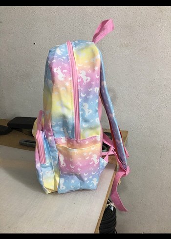 Pastel Renkli Çocuk Okul Çantası - Görsel 2