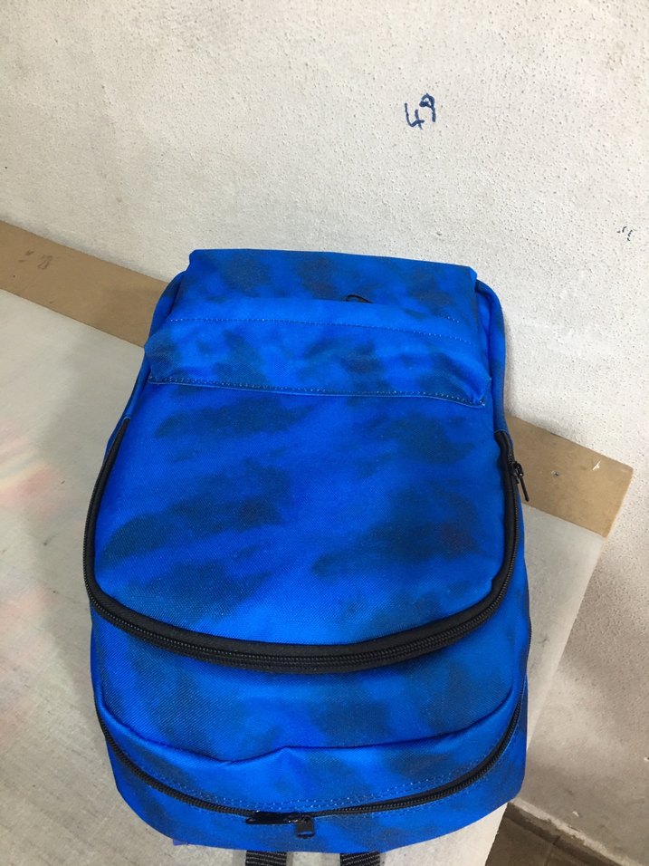 Mavi Batik Desenli Okul Çantası - Görsel 5