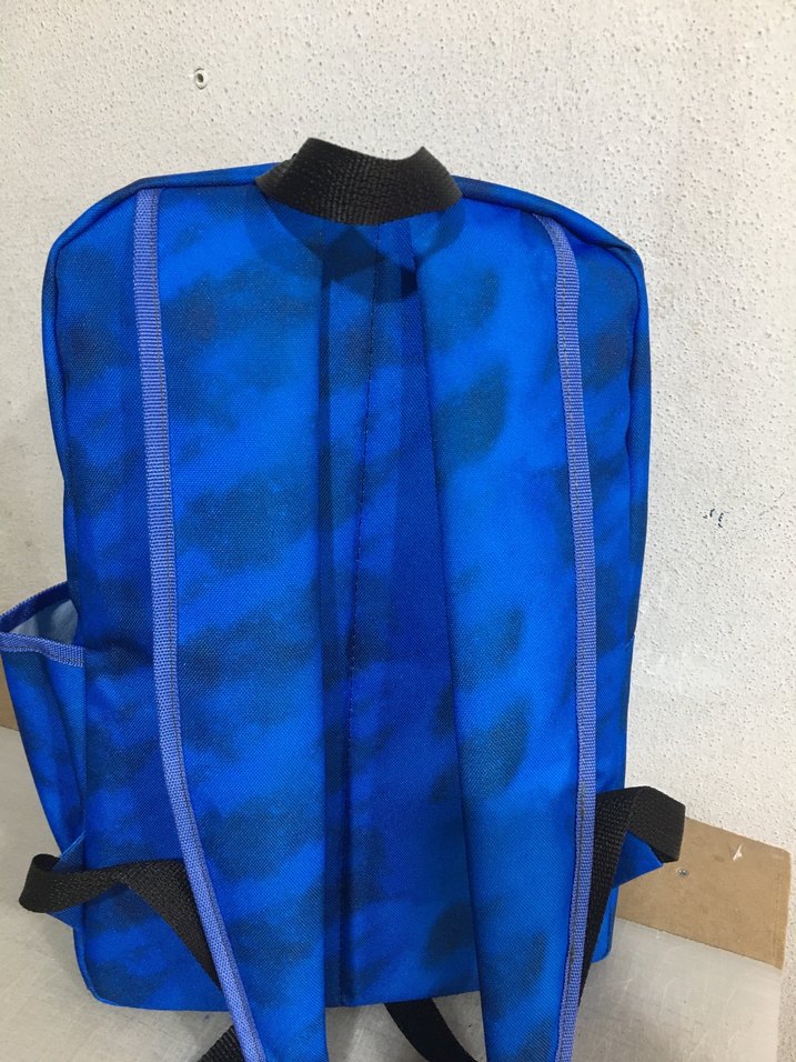 Mavi Batik Desenli Okul Çantası - Görsel 2