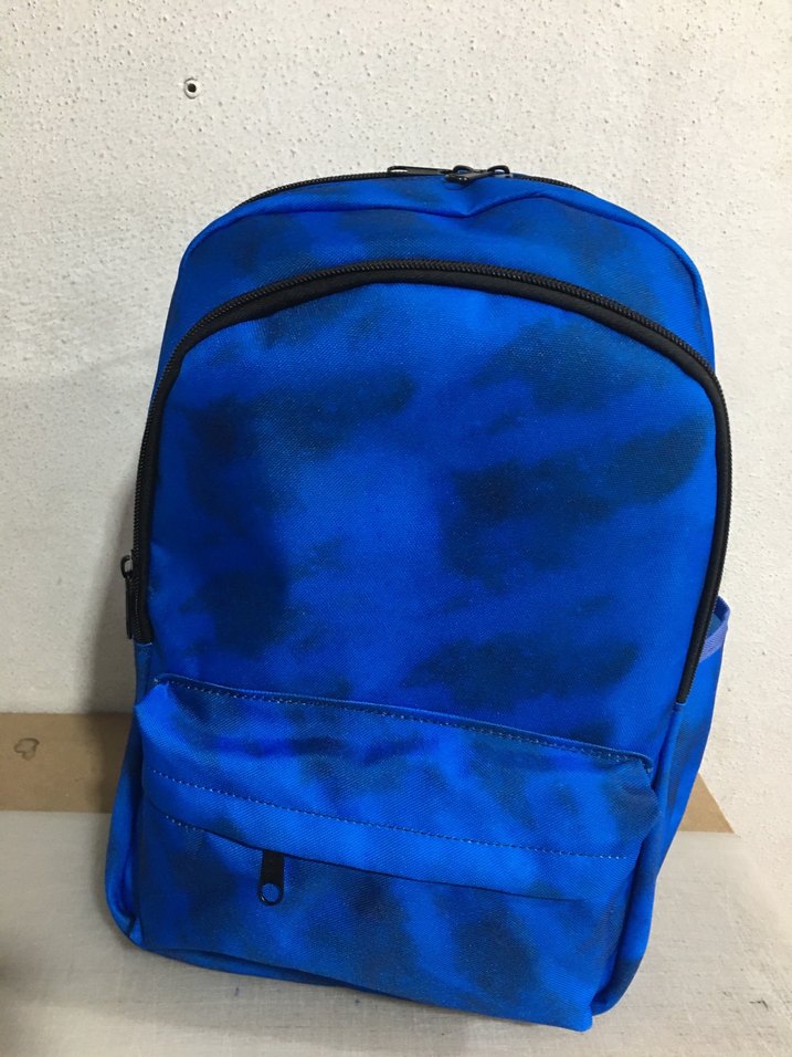 Mavi Batik Desenli Okul Çantası - Görsel 3