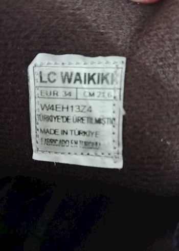 34 beden bağcıklı erkek çocuk Botu.3 defa araba içi giyinilmiş - Görsel 3