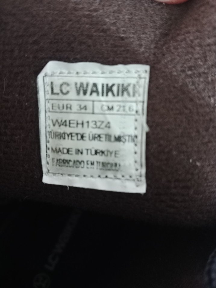 34 beden bağcıklı erkek çocuk Botu.3 defa araba içi giyinilmiş - Görsel 3