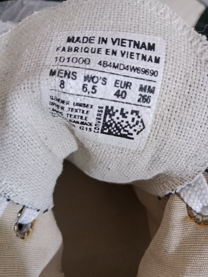 Sıfır Ayarında Orijinal Spor Converse - Sadece 5 Kez Giyildi - Görsel 3