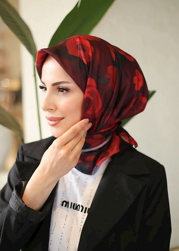 Rosa soft eşarp - Görsel 2