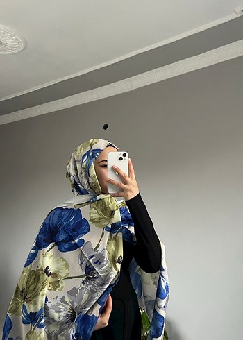 Müjgan Cupra Krep Şal - Görsel 3