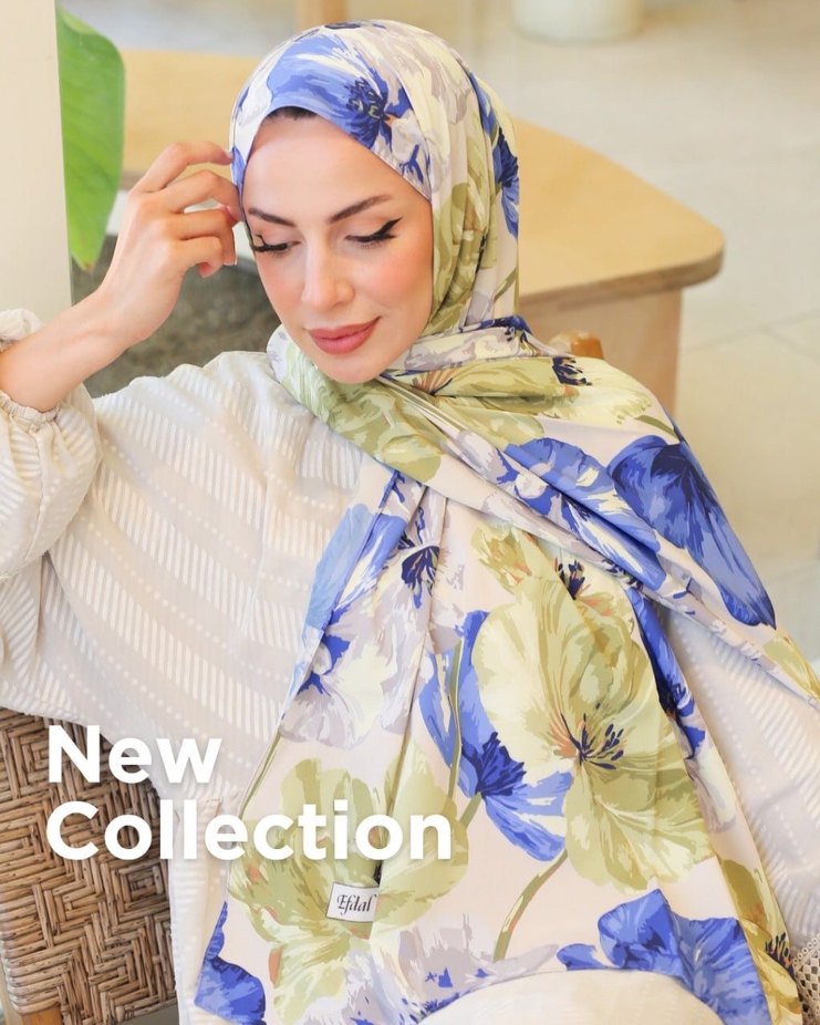 Müjgan Cupra Krep Şal - Görsel 4