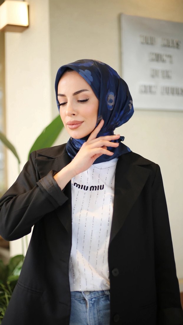 Rosa soft eşarp - Görsel 2