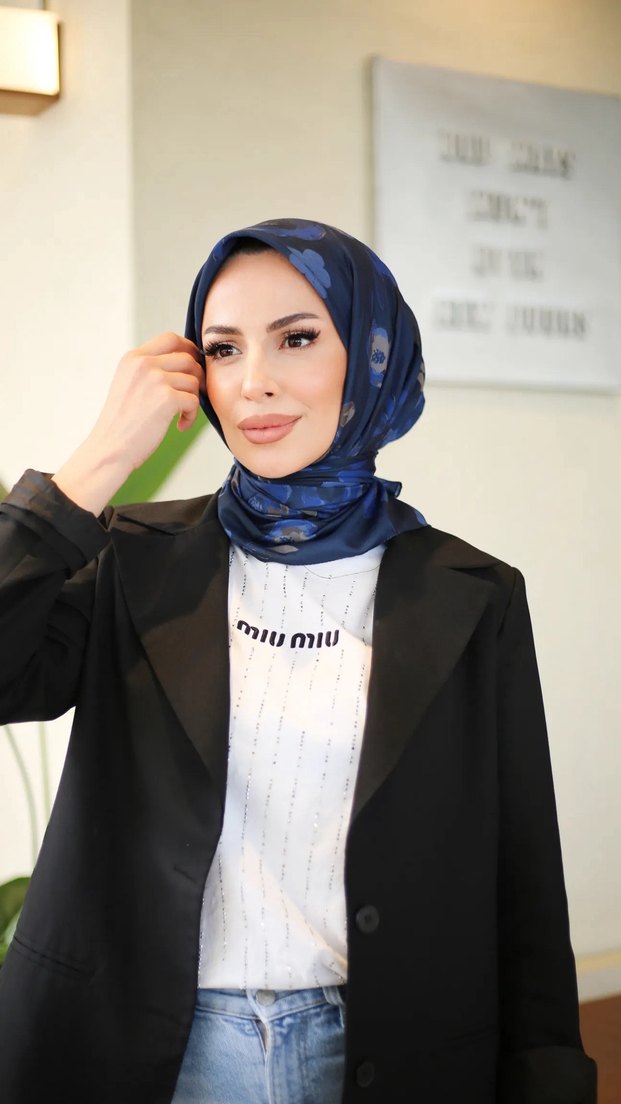 Rosa soft eşarp - Görsel 3