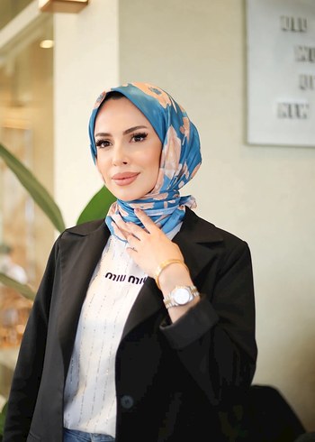 Rosa eşarp - Görsel 3