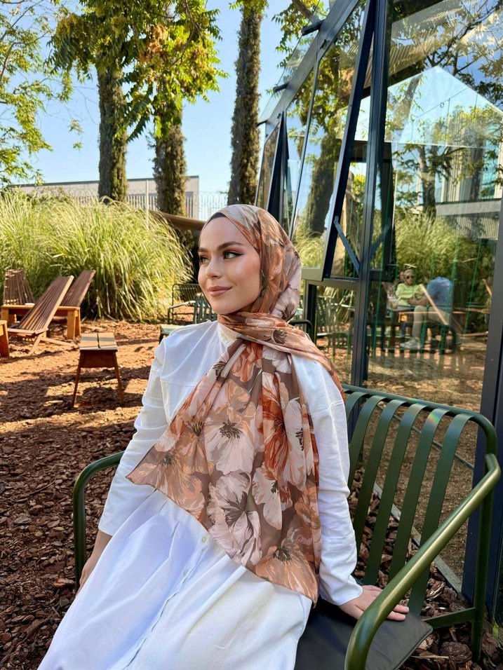 Müjgan Desen Hint pamuk şal - Görsel 2