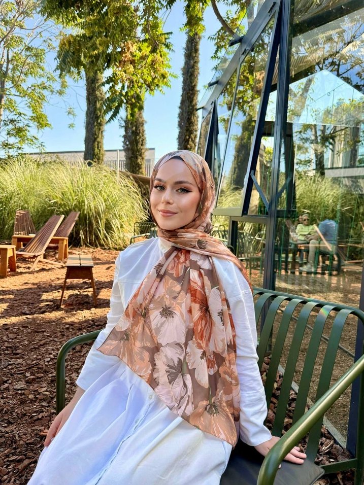 Müjgan Desen Hint pamuk şal - Görsel 3