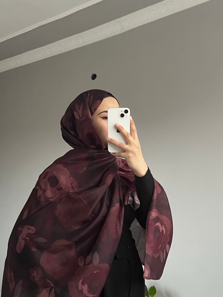 Rosa soft şal - Görsel 3