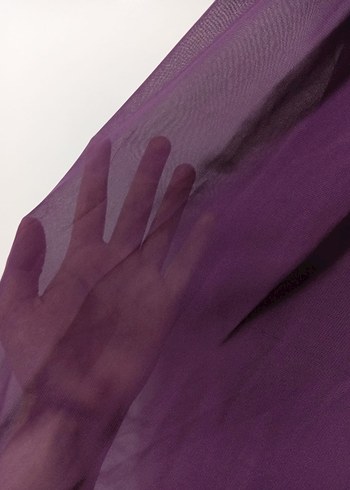 Mor Uzun Piliseli Kadın Elbise - Görsel 5