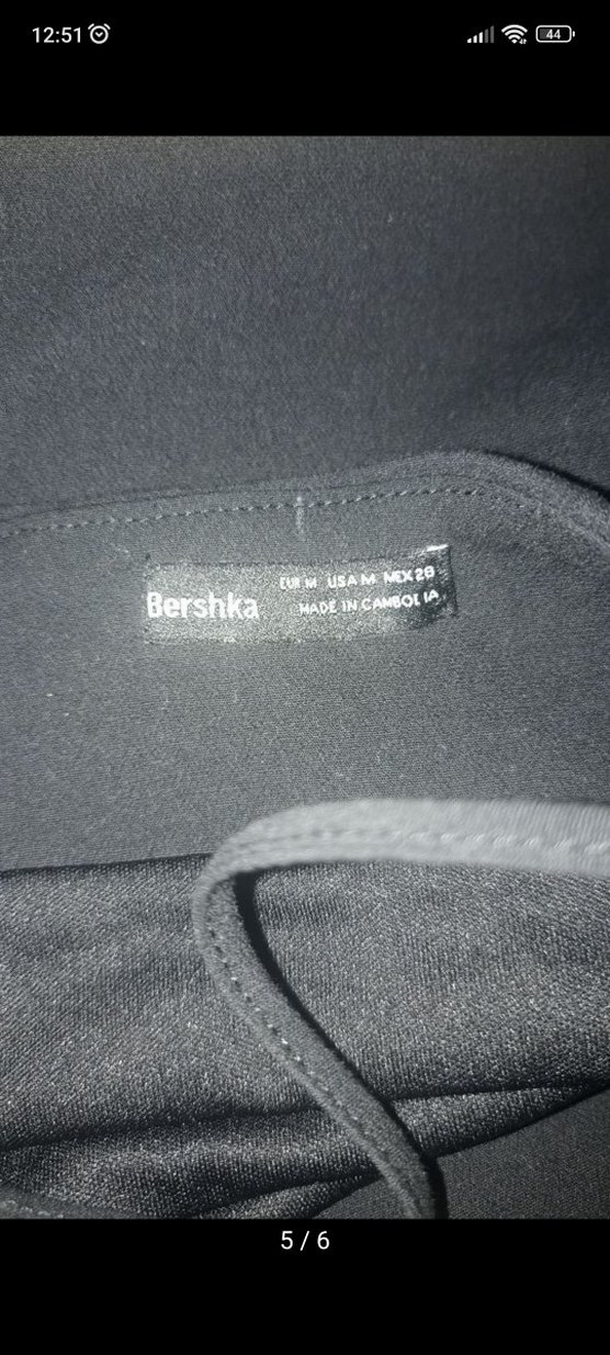 Siyah İnce Askılı Mini Elbise - Görsel 5