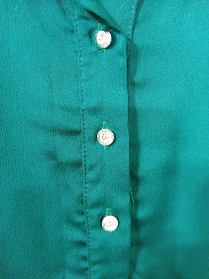 Zümrüt Yeşili Kadın Midi Tunik - Görsel 4