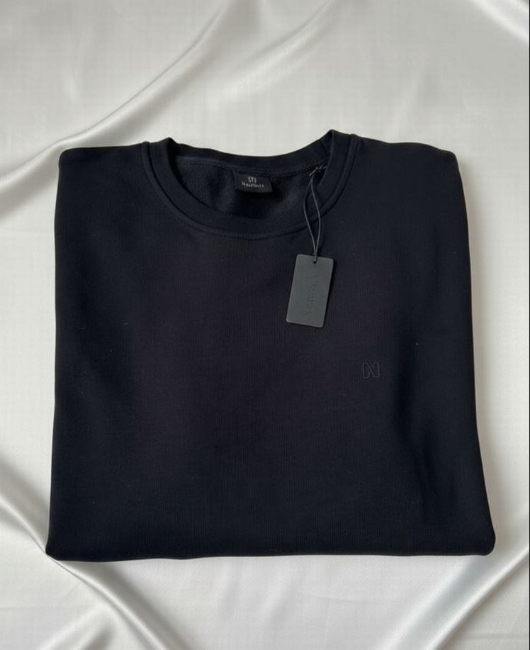 Network Siyah Erkek Regular Fit Sweatshirt - Görsel 3