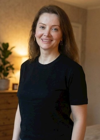 Massimo Dutti Kadın Siyah Kısa Kollu Tişört - Görsel 2