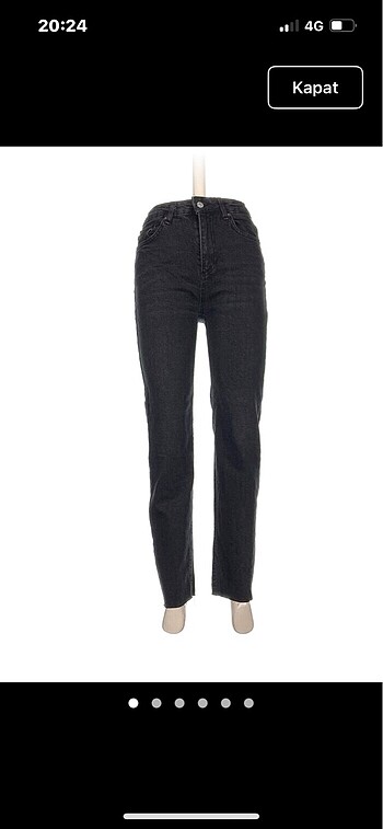 Yeni ve etiketli jeans