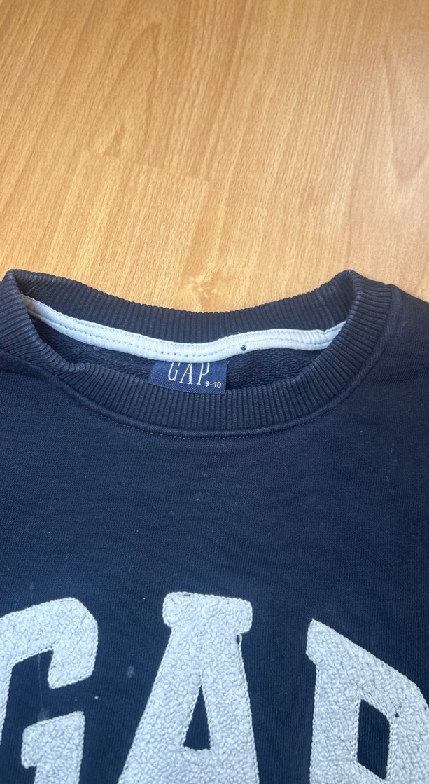 Erkek Siyah GAP Sweatshirt - Görsel 2