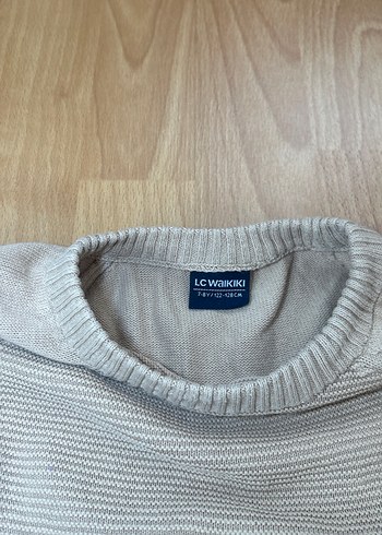 Bej çocuk Triko Kazak - Görsel 2