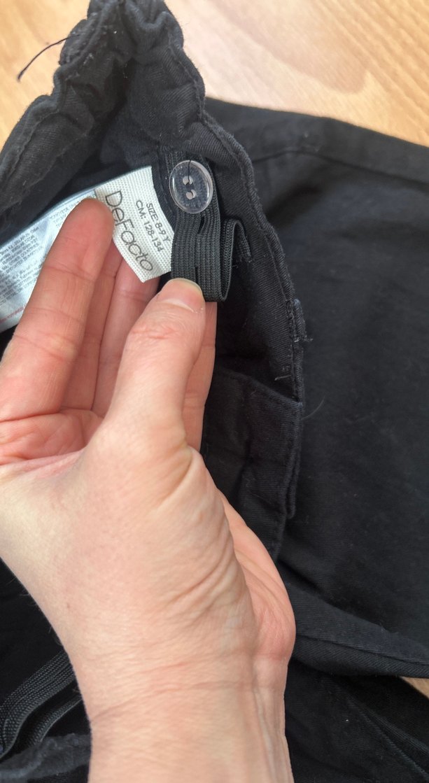 Koyu Kahverengi Erkek Çocuk Denim Pantolon - Görsel 2