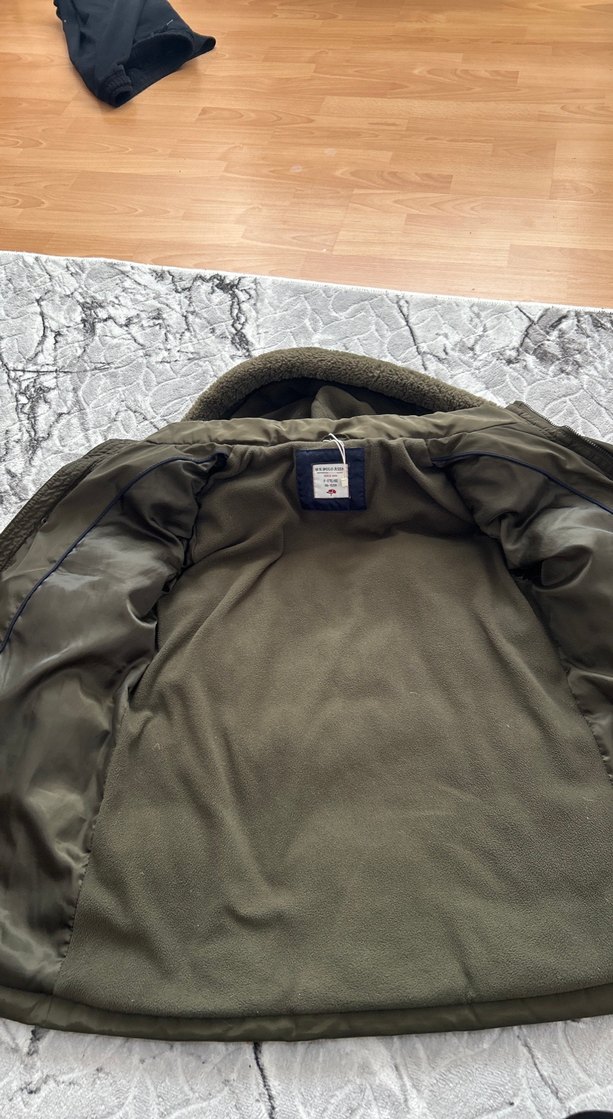 Kahverengi çocuk Kışlık Mont ( 11-12 yaş erkek çocuk ) - Görsel 4