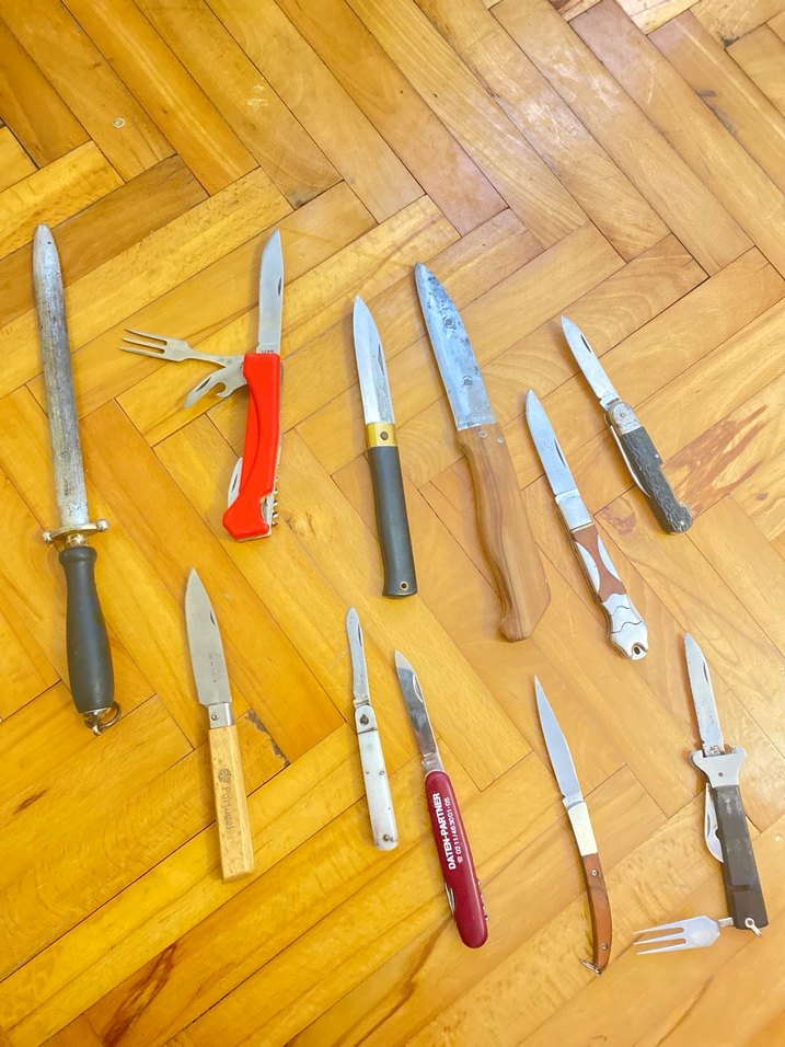 Kamp çakıları Kaçıklı çatallı bıçaklı çakılar - Görsel 4