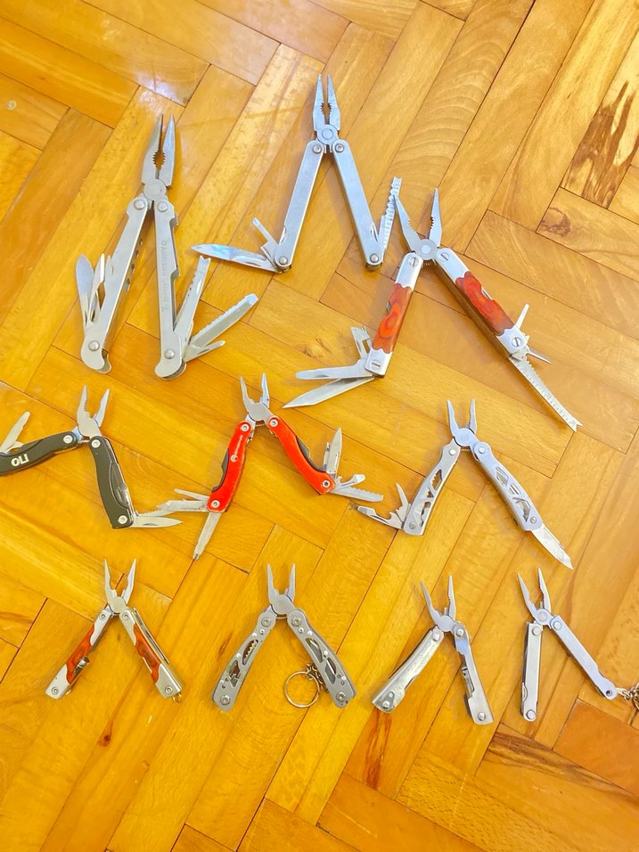 Kamp çakıları Kaçıklı çatallı bıçaklı çakılar - Görsel 3