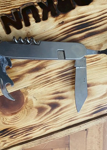 Çok Fonksiyonlu Katlanabilir Çatal ve kaşık Tirbuşon - Görsel 2