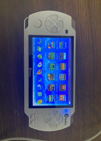 Fitmix Gri-Mavi Taşınabilir Oyun Konsolu - Görsel 3