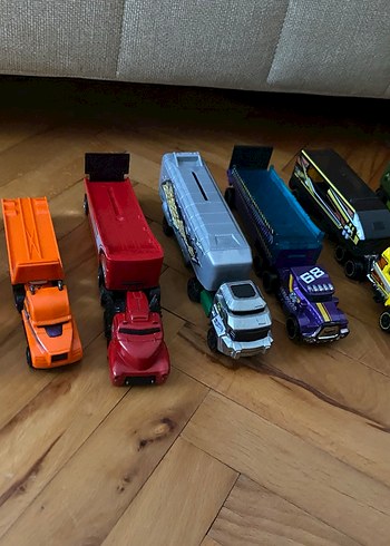 Hot wheels tırlar hepsi