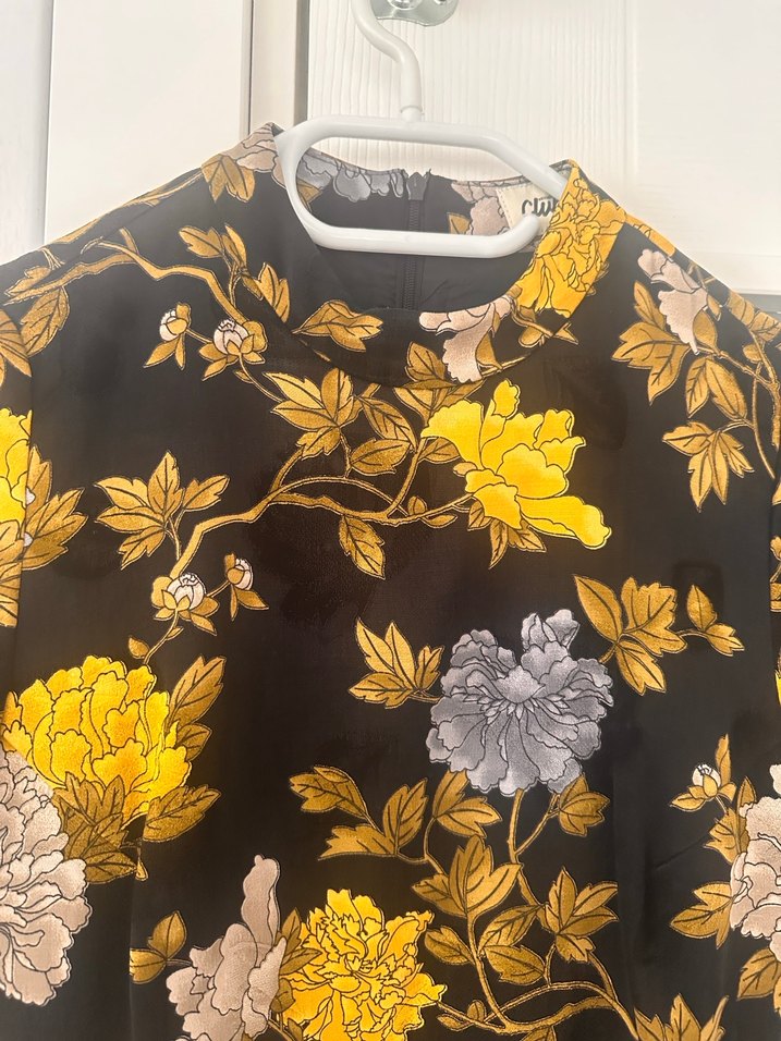 Beymen Club Siyah Desenli Mini Elbise - Görsel 4