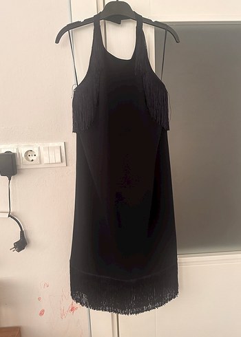 Lacivert Püsküllü Boyundan Bağlamalı Elbise
Dilek Hanif Koton - Görsel 3