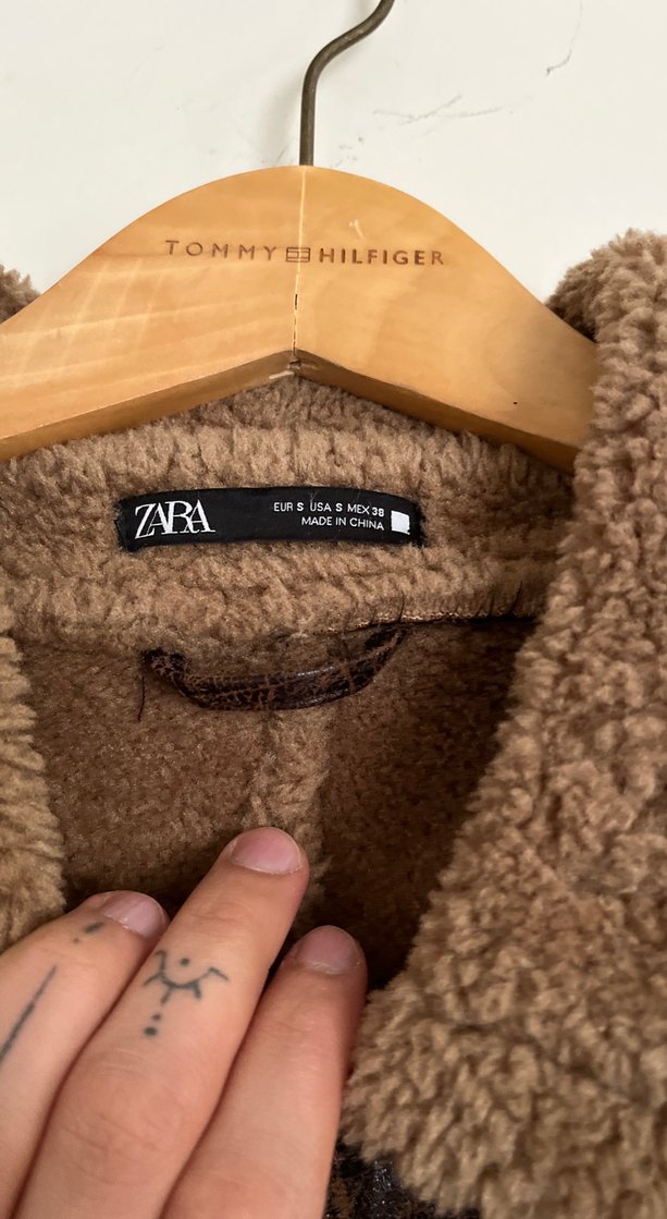 Kahverengi Suni Deri Erkek Ceket - Görsel 3