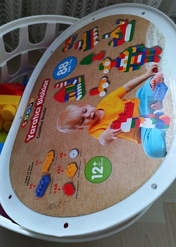 Renkli Lego Blok Seti - Görsel 2