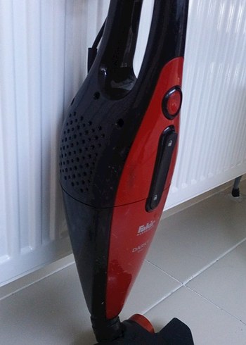 Kırmızı Dikey Elektrikli Süpürge - Görsel 4