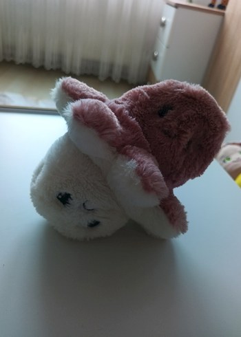 Pastel Pembe Peluş Ahtapot Oyuncak - Görsel 3