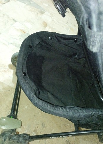 Kraf Marka Siyah Bebek Arabası - Görsel 3