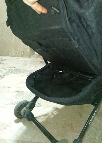 Kraf Marka Siyah Bebek Arabası - Görsel 2