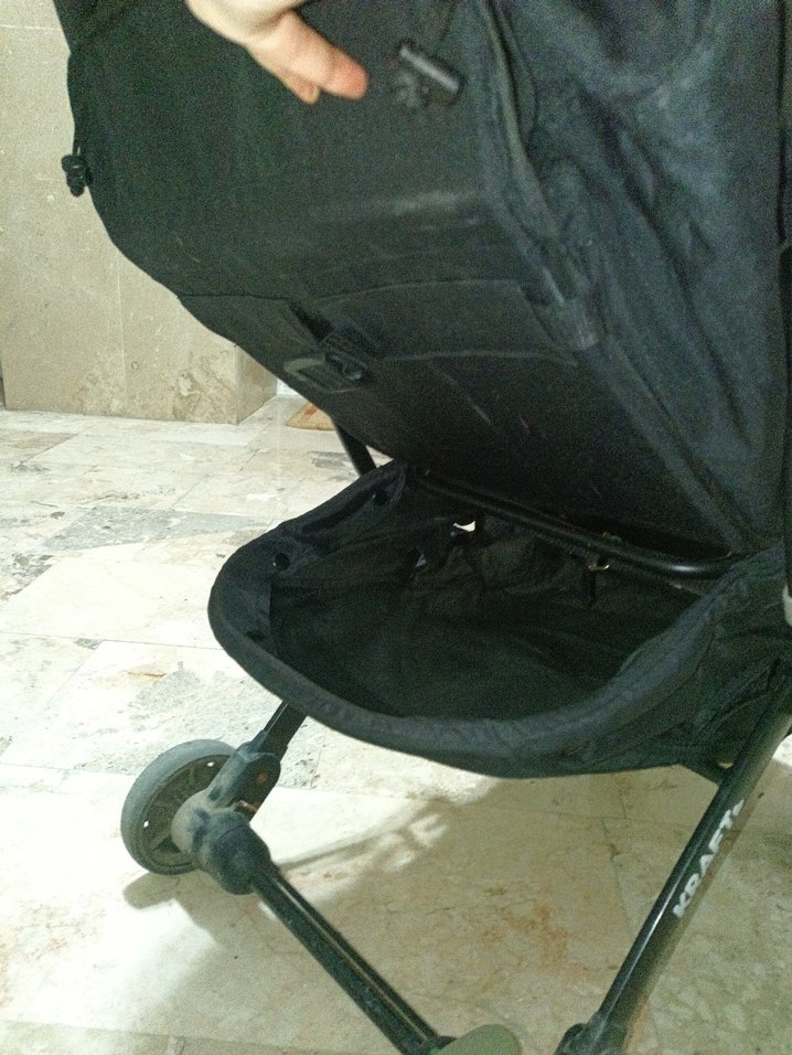 Kraf Marka Siyah Bebek Arabası - Görsel 2