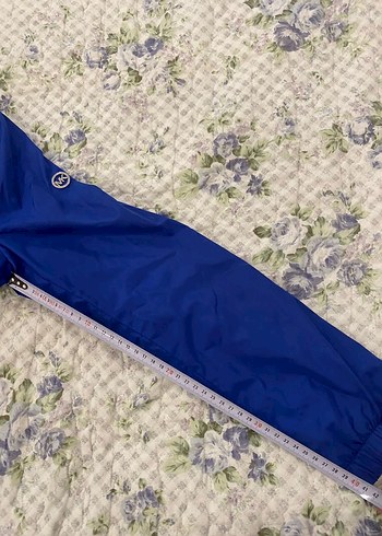 Parlak Mavi, Fermuarlı Kadın Ceket - Görsel 6