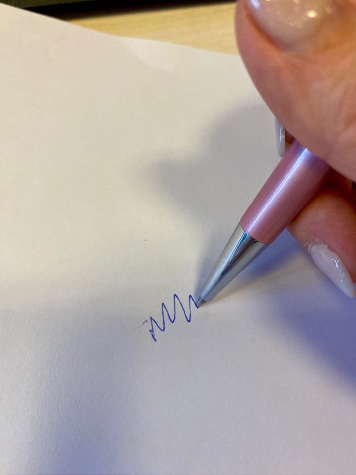 Swarovski Pembe Taşlı Tükenmez Kalem - Görsel 4