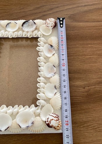 Deniz Kabuklu Beyaz Çerçeve - Görsel 3